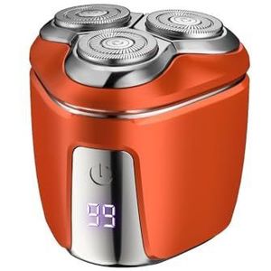 - Mild en niet-irriterend voor de poriën Elektrisch Scheerapparaat Met 3D Zwevende Kop For Heren - Nat/droog Gebruik, Snel Opladen En Gladde Scheerbeurt For Alle Huidtypen - Kan als cadeau gegeven wor