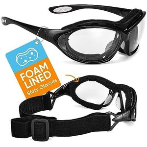 SAFEYEAR - SG002 - Veiligheidsbril - Anti-mist - UV-bescherming - Volwassenen