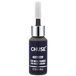 CHUSE PMU Wenkbrauw Pigmenten 0.4oz/12ml (T201 Zwarte Koffie)