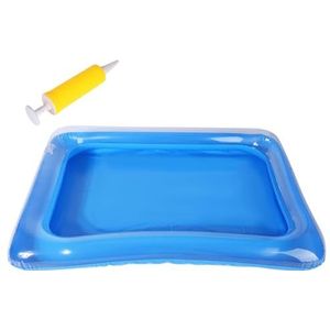 PVC opblaasbare zwembadvoetbaden - zwembadvoetbaden | voetbaden, draagbare voetbaden voor zwembadeningang ladderbekkens om voeten van mannen en vrouwen te drogen
