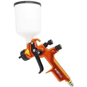 Stabiele 1.3MM industriële spuitpistool for auto's, metaal-/kunststof-/houtonderdelen, verfspuitpistool op waterbasis