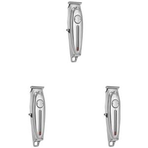 3 Set Tondeuse Kapper Levert Elektrische Snijmachine Alle Metalen Oplaadbare Professionele Shockproof Hardheid Shell Kappers Trimmers