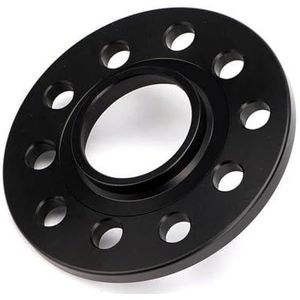 2 Stuks Voor Grand Voor Cherokee Voor Commander Universele Auto Wiel Spacer Adapters 3 5 8 10 12mm PCD 5x130 5x127 CB 71.6 Mm Velgenspacers(2PCS 20mm Black)