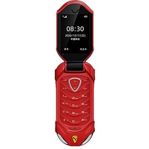 Yi Jiaheng F18 Mini Auto Model Flip Telefoon Dual SIM Luidspreker Magic Voice Changer Bluetooth Dialer Flip Mode Student Telefoon