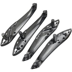 Auto interieurdeurgrepen 4-delige Voor BMW 3-serie F30 F80 F31 F32 F33 F34 F35 F36 2013-2018 Binnendeurgreeppaneel Met Afdeklijst(F30-Carbon Interior)