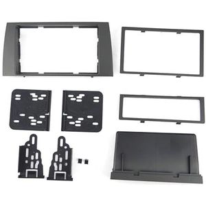 Auto Stereo Radio Dashboard 2 Din Frame Dash Kits ABS Compatibel met JAGUAR X-type 2002-2008 / S-Type 2003 2004 2005 2006 2007 2008