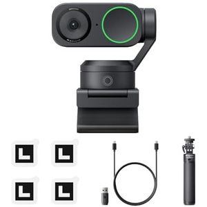 Insta360 - Link 2 - Webcam - 4K - 1/2 inch Sensor - AI-tracking - HDR