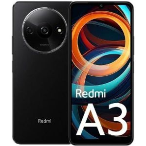 Xiaomi Redmi A3 Smartphone, 17,9 cm (6,71 inch), Mediatek Helio G36, 3 GB RAM, 64 GB, zwart