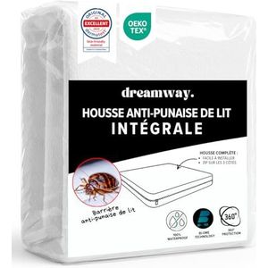 Dreamway - Matrashoes - Waterdicht - 90 x 200 cm - Oeko-Tex - Wasbaar op 60 °C