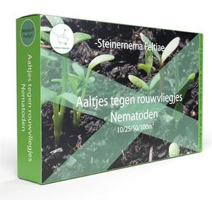 Strijtveen & Wagenaar - Aaltjes tegen Rouwvliegjes 25m² - Steinernema Feltiae - Biologische bodeminsecten - Bestrijding - Afweermiddelen