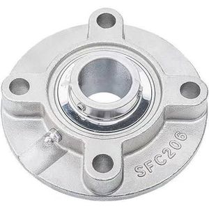 SSDXFJZR 1 stuk SUCFC201 SUCFC202 SUCFC203 304 buitenkogellager van roestvrij staal met diamantbandbodem (SUCFC201)