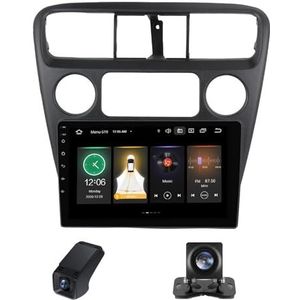 Autoradio 2 Din Bluetooth met Carplay en Android Auto,geldt voor Honda Accord 6 1997-2002 9 inch met touchscreen stereo auto ondersteunt stuurbediening Achteruitrijcamera FM AM RDS(NF-2)