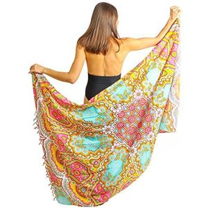 Strandpareo - Mandala Sarong - Bikini Badpak Cover Up - Strandjurk - Wrap