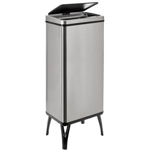 Well Home - Vuilnisemmer - Grijs - 60 Liter - Automatische Opening