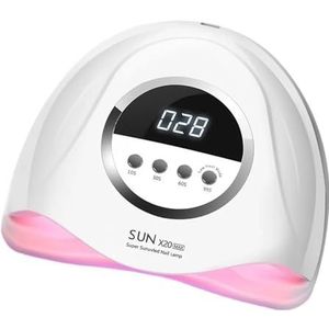 Nageldroger 380W UV LED-lamp for nagels 81LEDS Gel Polish Uithardende Manicure Lamp met Automatische Smart Sensor Nail Art(X20)