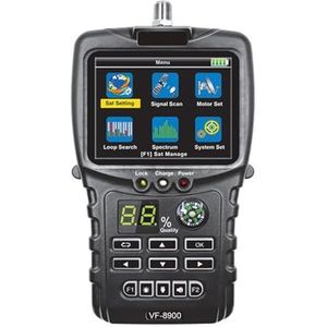 HD Digitale Satellietzoekermeter Ondersteuning DVB-S & DVB-S2 & MPEG2 & MPEG 4 For Find SAT Eenvoudig In Gebruik