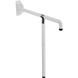 Badkamer Grab Bar Grab Rails, Bad Handvat Handdoek Rail Opvouwbare Ondersteuning Rail, Bars Toilet, TSwall Mount Rack, Douche Veiligheid Badkamer Leuningen/Wit/75cm