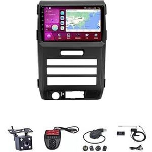 Android Touch Screen Car Stereo 10 Inch Car Stereo Radio Plug And Play Autotoebehoren Autoradio met Bluetooth En Navigatie En Achteruitrijcamera Voor Ford F150 P415 Raptor 2008-2014(M150S WIFI 2G+32