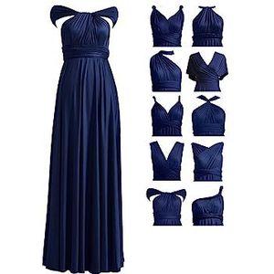 72styles Infinity Bruidsmeisje Jurken Dames, Multiway Jurk, Convertible Wikkel Jurk, Maxi lange, Grote Maten, Avondjurk, Gala,Trouwjurk