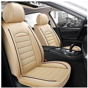 Stoelhoezen Beschermhoezen Voor Hyundai Voor Tucson Voor Santa Fe I30 I40 Universele Auto Seat Cover Voor Veloster Voor Genesis Voor Venue Voor Terracan Voor Ioniq Voor Accent(Beige,B)