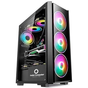 PC Gaming Computer Desktop Harde Schijf Intel i5 Quad Core - GeForce 4GB GDDR5 - Windows 11 - WiFi USB - HDMI en VGA - Draadloos - Kantoor Internet School (RAM 16 GB - SSD 480 GB)