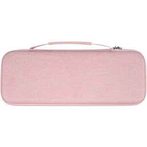 Toetsenbordopbergtasje, toetsenbordhoes, Opberghoes for toetsenbord en muis, veelkleurig, 36,5 x 12,8 4,2 cm(Pink)