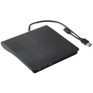 USB 3.0 DVD-recorder Externe DVD-R DVD-RW Optische Drive Lezer Herschrijver Speler Brander Draagbaar For PC Laptop Heldere Beeldkwaliteit Stabiele Audio(Type C-USB 3.0)