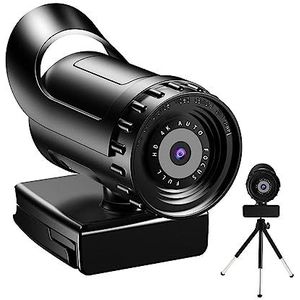 Webcams, Full HD Webcam 4K 2K 1080P Web Camera Met Microfoon USB Web Cam for Live-uitzending PC Computer Video Mini Camera 4K(2k)