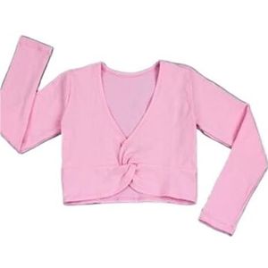 Ballet Dance Wrap Tops 1 stks/partij Kinderen Buikdansen Top Meisje Ballet Gymnastiek Turnpakje Jas Lange Mouwen Dans Trui Top Dames Dans Bodysuit, 1, 155cm-160cm