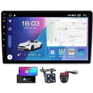 Android 13 QLED Autoradio voor Peugeot 307 2001-2008 - Ingebouwde DSP/Carplay/Android Auto - Camera + DVR - 9 inch 2 Din - Stuurbediening - FM AM RDS DAB Radio - BT 5.0(NF-7)