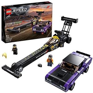 LEGO Speed Champions Mopar Dodge//SRT Top Fuel Dragster en 1970 Dodge Challenger T/A - 76904