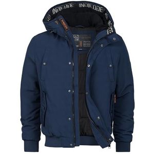 INDICODE JEANS Winterjas ' Albanos '  navy
