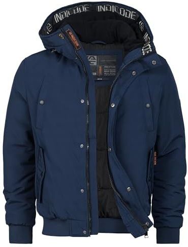 INDICODE JEANS Winterjas ' Albanos '  navy