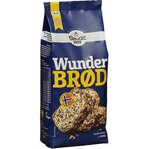 Bauckhof Bio Wunderbrd glutenvrij Bio (6 x 600 gr)