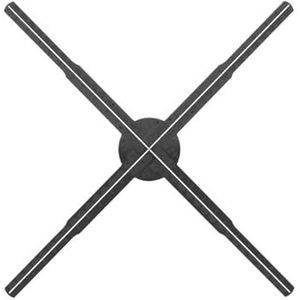 3D Hologram Fan 62/56/50/42CM 3D-reclameprojector Wifi-bord Holografische lamp Speler Afstandsbediening Adverteerlicht Hologramprojector Logolicht voor zakelijke winkelborden, bars, Halloweenfeeste(P6