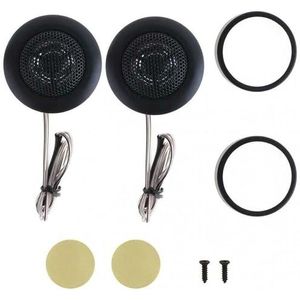 Tweeter auto Tweeters voor auto Universele 2-delige auto-dometweeter met hoge efficiëntie, luidspreker met luid superkrachtig audiogeluid voor auto-tweeters