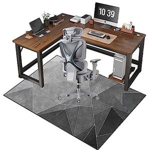 Gaming Office Computer Stoel Mat Vloer Bescherming Mat Krasbestendig Voor Parket En Harde Vloeren Bureaustoel Mat Voor Kantoor Thuis Laminaat Vloer Antislip 90 x 120 cm