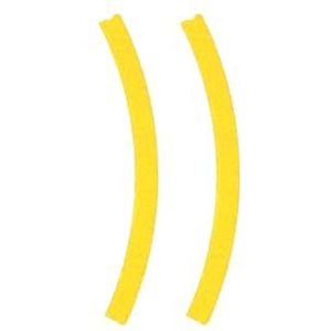 Reflecterende bandsticker Veiligheidssticker Kleur loopfiets Reflecterende sticker Wielsticker Fietsaccessoires (Color : Fluorescent yellow)