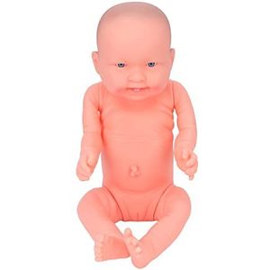 Zachte babypop, hoge simulatie zachte plastic pasgeboren babypop die veel door verloskundige wordt gebruikt om borstvoeding te geven voor training