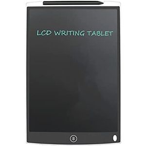 12 inch LCD-schrijftablet met pen, digitale tekening tablet handschrift pads Kladblok, draagbare elektronische tabletbord (wit)