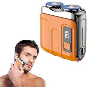 Colexy Draagbaar elektrisch scheerapparaat, 2025, IPX7 waterdicht, multifunctioneel, voor mannen, dieptereiniging, capsulescheerapparaat