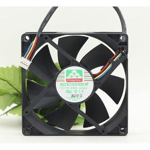 For Migic MGT9212UR-W25 DC12V 0.54A 4-Wire Chassis Cooling Fan