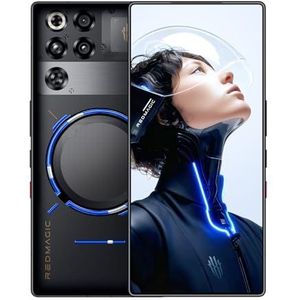 REDMAGIC 11 Pro 144Hz Gaming Telefoon, 5G Android Smartphone, 16GB RAM+512GB ROM, Snapdragon 8 Elite Gen 5, 6.85"" 1.5K AMOLED Full Screen Gaming Phone, 50MP Camera, 80W Oplader Transparent