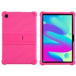 Compatibel Met TCL Tab 10 4G/Tab10 FHD 4G/Tab 10 HD 10L Soft Silicon schokbestendig Tablet Case Bescherm Shell(Color:Hot Pink,Size:For TCL Tab10 FHD 4G)