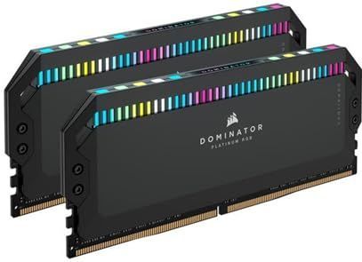 Corsair - Dominator Platinum RGB - RAM - Zwart - 2 x 16GB - 5600 MHz - DDR5 - DIMM 288 pin
