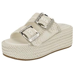 GUESS Binks damessandalen, ivoor 150, 36 EU, Ivoor 150, 36 EU