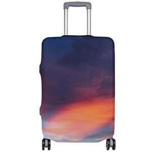 AJINGA Red Cloudy Sky Sunset Travel Bagage Protector koffer Hoes XL 29-32 in