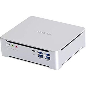 KINGDEL Mini PC met 8 GB DDR4 RAM 128 GB SSD 8e generatie. Core i5 CPU 4 Cores (tot 4,00 GHz) Desktop Computer 4K Ultra-HD Streaming 6xUSB3.0