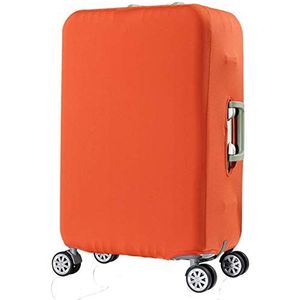 keephen Kofferhoes, beschermende bagagehoes, elastische stretchbescherming, stofdichte ritsbeschermhoes, geschikt voor 18-32 inch koffer (koffer niet inbegrepen), ORANJE (oranje) - X201013XLXCover2-10-kp