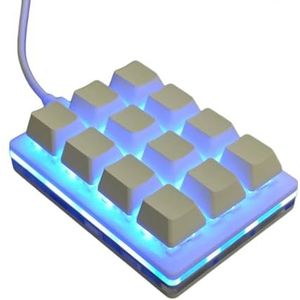 PLCPDM Ergonomisch Toetsenbord 12 Zeer belangrijk Aanpasbaar Toetsenbord met Specifieke Media Controles voor Gestroomlijnde Workflow